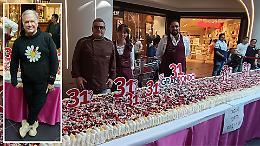 Gran Rondò, maxi torta con Garrison Rochelle
