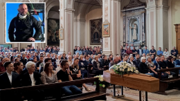 Un paese in lacrime per Emiliano