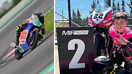 Il 12enne Dossena debutta nel campionato Moto4 spagnolo