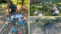 Ferragosto nel Parco del Serio: devastazione e rifiuti abbandonati