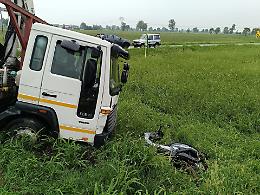 Scooter tamponato da un camion: grave un 22enne