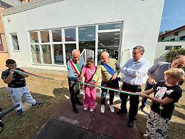 Inaugurata la nuova mensa scolastica: spazio moderno per cento alunni