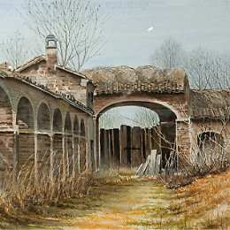 “Cascine padane” dipinti  e fotografie 