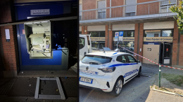 Colpo nella notte: esplode il bancomat e scatta la fuga