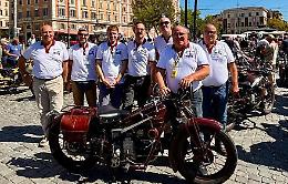  Con le Guzzi anni '30 in trasferta a Roma