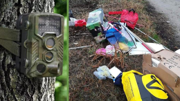 Due fototrappole anti ‘furbetti’ dei rifiuti