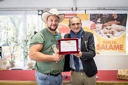 Manuel “Roccia” Battaglia nominato Ambasciatore del Gusto alla Festa del Salame