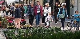 Per 'Fiori e sapori' e 'I Mondi di Carta' la città si riempie di visitatori