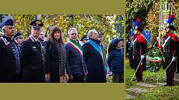 Commemorazione al Parco Caduti di Nassiriya: onore a civili e militari morti in missione