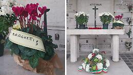 Al cimitero un omaggio alla ex Br nel tempietto partigiano