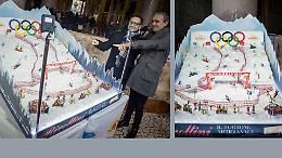 Alla Festa del Torrone 2025 arriva la maxi-scultura olimpica che incanta il pubblico
