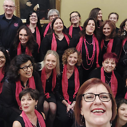 1ª tappa del tour di Natale del coro femminile Pink Voices