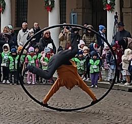 Con lo show del Fatf la piazza diventa magica