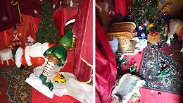 Devastata la casetta di Babbo Natale, vandalismi nel villaggio per bambini