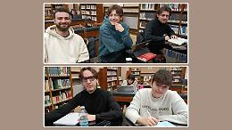   Il 31 dicembre in biblioteca a studiare