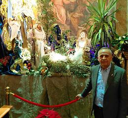  Presepe via per la pace, scelta &laquo;di luce&raquo; a Santa Rita