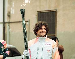 Il tedoforo Matteo Ferrari: &laquo;Io, chiamato a sorpresa: istanti unici&raquo;