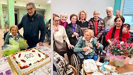 Un secolo di vita e di lavoro: Luigia spegne cento candeline alla Fondazione