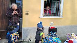 Colonna del volontariato e cantastorie del Po