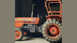 Rubato Artemio, storico trattore dell'associazione Ortofficine creative