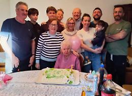 Grande festa per i 100 anni di Francesca