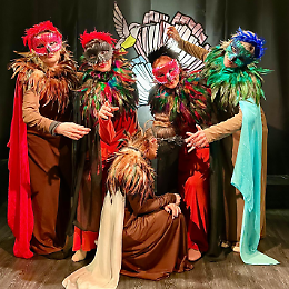 "Sulle ali delle parole" performance di QU.EM.