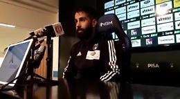 VIDEO Pisa-Cremonese 4-1: intervista a Riccardo Taddei