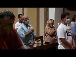 VIDEO La messa e la fiaccolata a Vergonzana per Sabrina