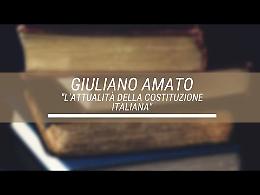 La Costituzione italiana spiegata agli studenti da Giuliano Amato
