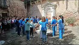 Una delegazione scolastica monticellese alla sede Unesco per ridurre la plastica