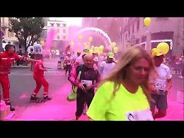 VIDEO La Corri Cri Colors nel cuore della città