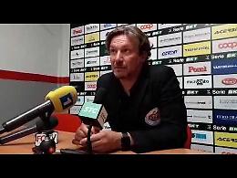 VIDEO Cremonese-Crotone, al microfono mister Stroppa