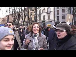 Il flash mob delle 'famiglie arcobaleno' 