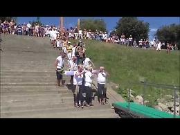 VIDEO La processione della Madonna dell'Assunta sul fiume Po