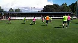 VIDEO Pergolettese-Modena: il riscaldamento dei gialloblù