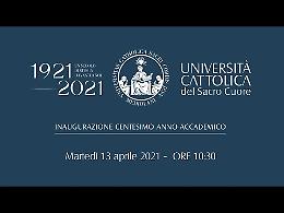 VIDEO Inaugurazione anno accademico Università Cattolica