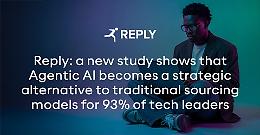 Comunicato Stampa: Reply: per 93% dei tech leader l&rsquo;Agentic AI sar&agrave; un&rsquo;alternativa strategica al sourcing tradizionale