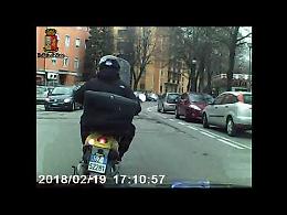 VIDEO L'inseguimento del ladro in motorino da parte della squadra mobile