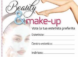 «Beauty & Make up. Vota la tua estetista preferita»