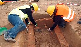 ''Progresso e passato'': i reperti trovati negli scavi Snam Fino al 31 marzo