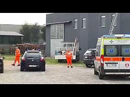VIDEO Infortunio sul lavoro a Madignano, cade dal tetto e muore