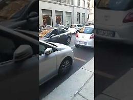 VIDEO Le immagini dopo la rapina alla Gioielleria Pellegrini