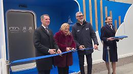 Ita Airways celebra i Giochi con lo showcasing "Skyway" a Milano