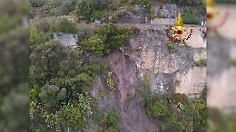 Frana a Vietri sul Mare in Costiera Amalfitana, evacuate cinque famiglie