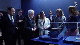 Mattarella a inaugurazione mostra su identit&agrave; condivise tra Cipro e Italia