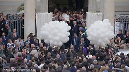 A Nola l'ultimo saluto al piccolo Domenico Caliendo