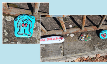 «No! Bullismo», la denuncia è sui sassi