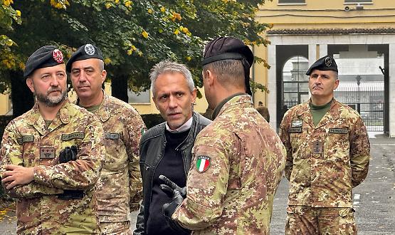 «Un presidio di sicurezza concreto», il sindaco visita il 10° Reggimento Genio Guastatori