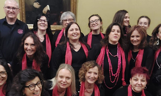 Nuova tappa del tour di Natale del coro femminile Pink Voices
