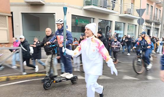 La Fiamma Olimpica illumina Crema